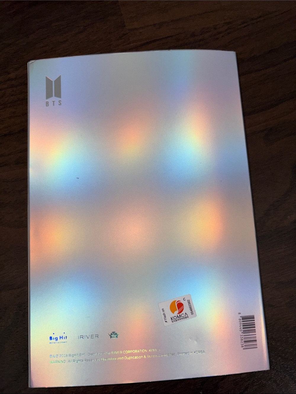 BTS Love Yourself Album - Iridescent Finish - Picture 2 of 5